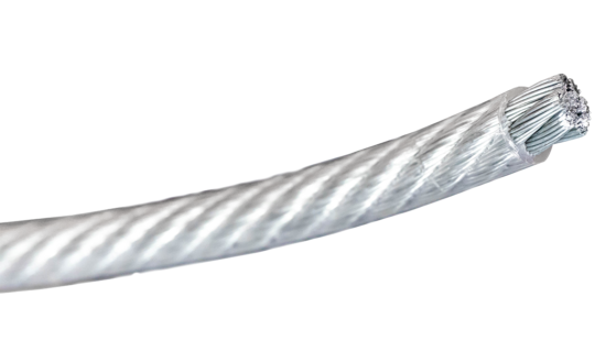 ลวดสลิงหุ้มพลาสติก ทนทาน ป้องกันรอยขีดข่วน