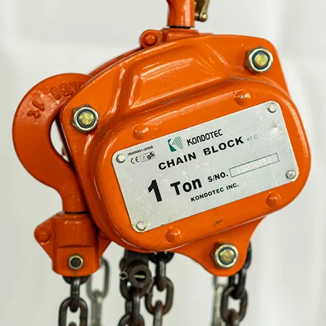 รอกมือสาว (Chain Hoist) ทนทาน ปลอดภัย มาตรฐานสากล