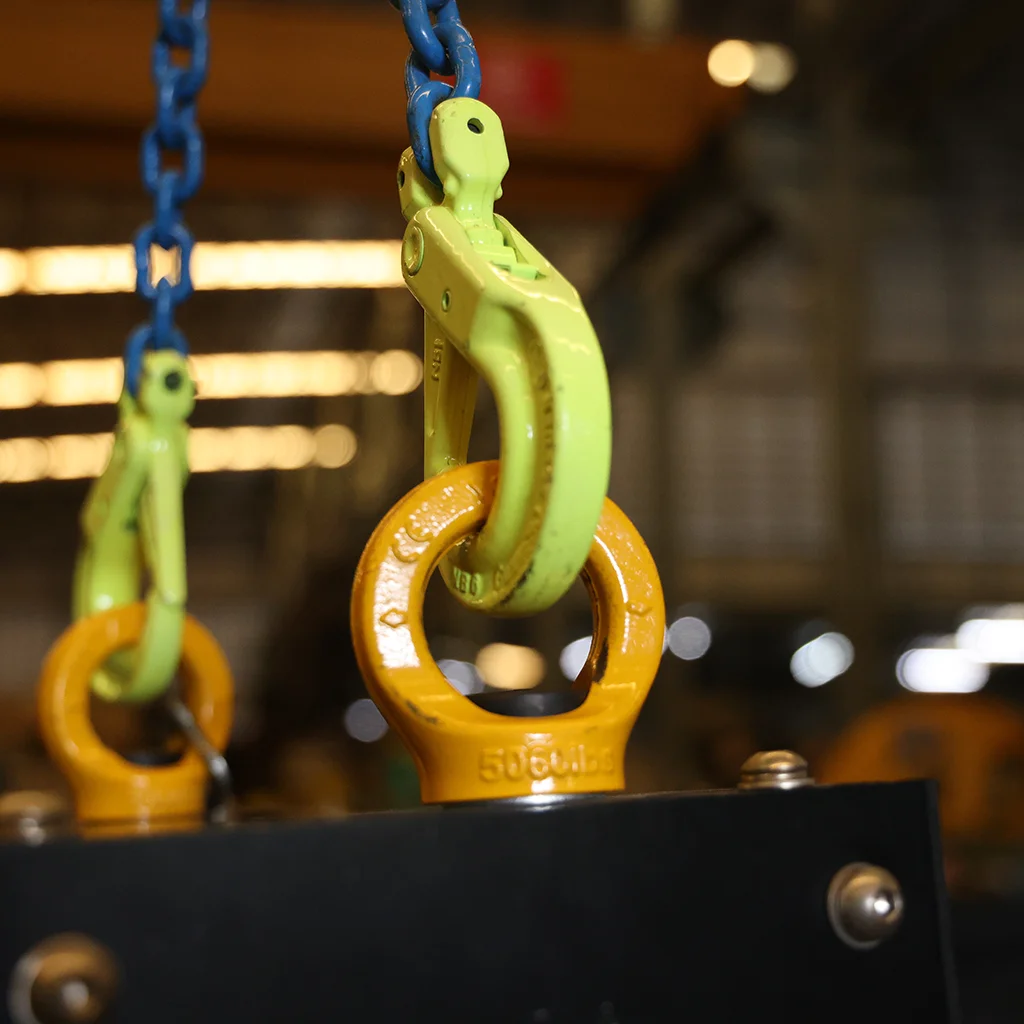 อายโบลท์แกนหมุน (Swivel Eye Bolt) ยกได้ปลอดภัย ชิ้นงานหมุนอิสระ
